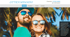 Desktop Screenshot of otticamammini.com